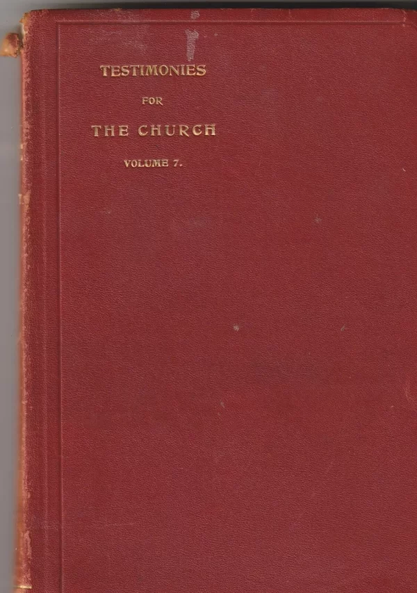 Testimonies for the Church vol. 7 (leather)